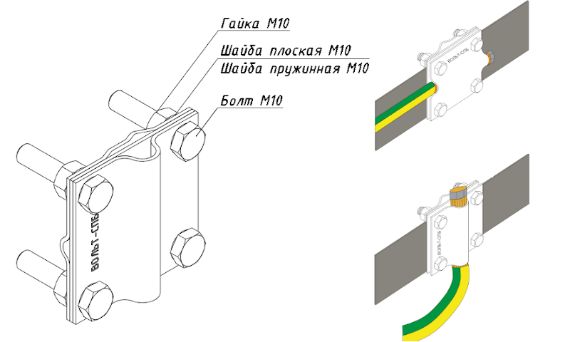 Зажим ЗУК-О